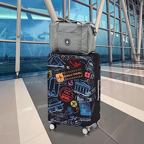 Travelkin Luggage Covers For Suitcase Tsa Approved Suitcase Cover Protector