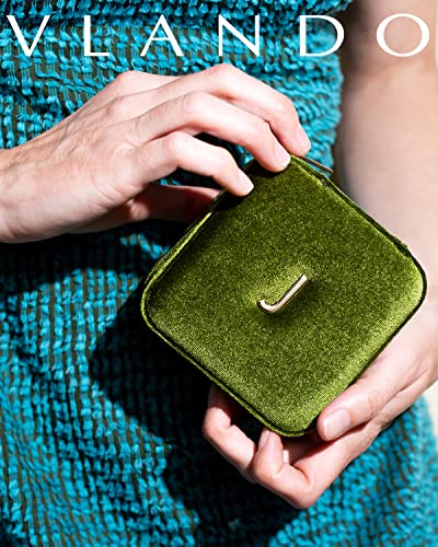 Plush Velvet Travel Jewelry Case