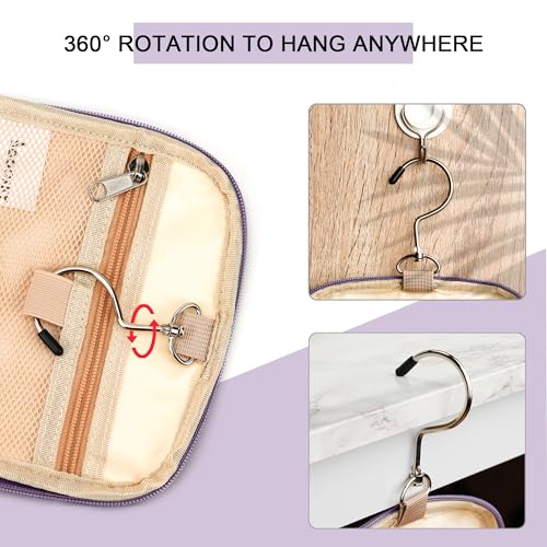 Hanging Travel Toiletry Bag for Women and Men