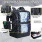 Fishing Tackle Backpack with 4 Tackle Boxes