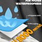 Waterproof Rain Poncho for Women Packable Hooded Raincoat with Pocket