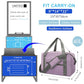 Foldable Carry on Luggage Bag 22x14x9 Personal Item Bag for Airplanes Travel Duffel Bag for Women and Men