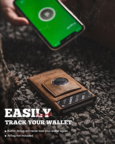Pop Up Wallet Compatible with AirTag