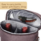 2 Bottle Insulated Wine Tote Carrier Bag