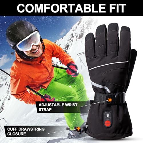 Heated Motorcycle Gloves for Men Women