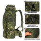 70L Camping Hiking Military Tactical Backpack Outdoor Water Repellent Adjustable Sport Bag