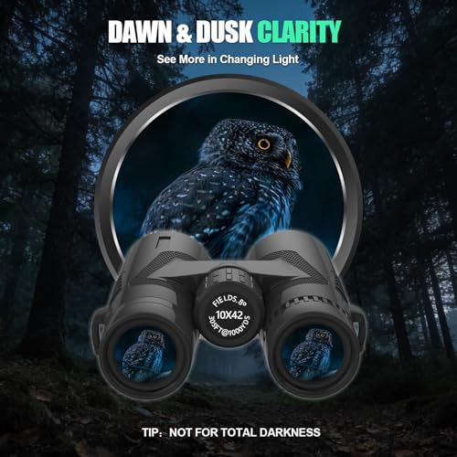 10x42 Binoculars with BAK4 Prism & FMC Coating