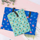 ALVABABY 2 Pack Large Wet Dry Bag Waterproof Hanging Cloth Diaper with Double Zippered Pockets 25x18 inches (2 Count)