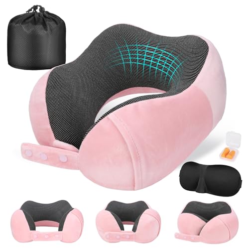 Neck Pillow for Traveling (4 Count)
