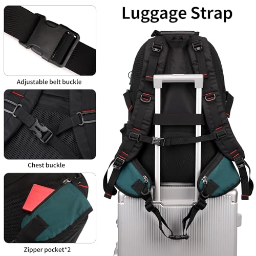 Nerlion 40L Hiking Backpack Travel Backpack for Men Women Camping Waterproof Outdoor Hiking Daypack Lightweight Backpack