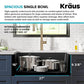 Bellucci 30” in. Undermount Workstation Granite Kitchen Sink in Metallic Black with Accessories