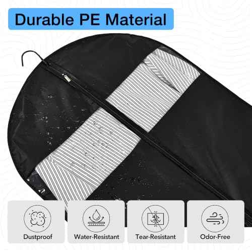 Garment Bags for Hanging Clothes (2 Count)