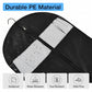 5 Pack Moucas 50" Black Garment Bag (5 Count)