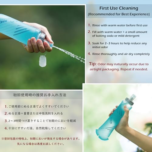 Soft Flask Collapsible Water Bottles Running Bottle BPA