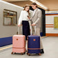 Expandable 24 Inch Luggage with Spinner Wheels
