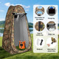 Portable Camping Shower Tent Kit with LED Lights