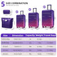 Luggage Sets 5 Piece (5 Count)