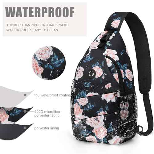 Crossbody Bags for Women Men Trendy Sling Bag Backpack Chest Bag