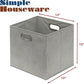 13 Inch Foldable Cube Storage Bins with Handles (3 Count)