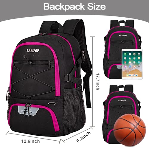 Basketball Backpack with Ball Compartment