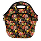 LunchTote Zippered Bag Insulated Neoprene Caddy (Fruitful Harvest / X-Large 6.5 Quart Lunch Tote)