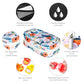 Weekly Travel Pill Organizer 2 Times a Day AM PM Rainbow Pill Box