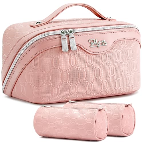 Travel Makeup Bag Cosmetic Bags for Women (3 Count)