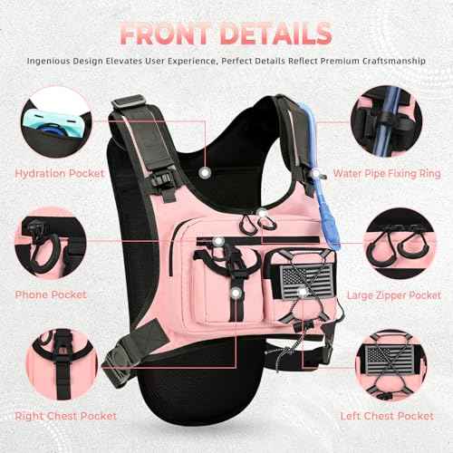 USA Patent Running Hydration Vest Backpack