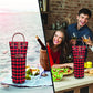 Single Bottle Wine Bag Carrier Insulated Wine Cooler Tote