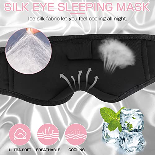 Sleep Mask with Bluetooth Headphones