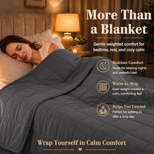 King Size Weighted Blanket for Adults 30lbs