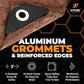 Multipurpose Protective Cover Brown Poly Tarp 30' x 60'