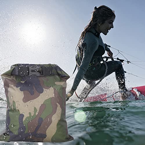 Dry Bag, 6-Pack Ultralight Dry Sack, Outdoor Roll Top Drybags (6 Count)