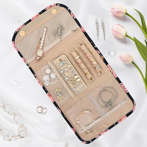 Travel Jewelry Case Organizer
