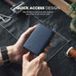 Pop up Card Wallet Minimalist Cash Wallets RFID Blocking Leather Smart Credit Card Holder with ID window for Men