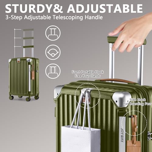 5 Piece Luggage Set with Cup Holder (5 Count)