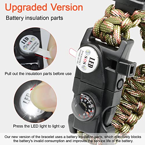 20 in 1 Paracord Bracelet