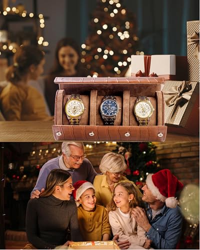 3 Watch Travel Case