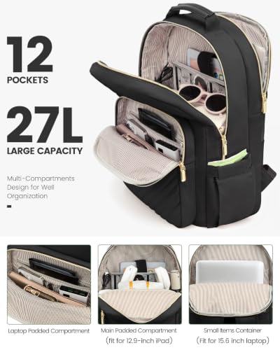Laptop Backpack Purse for Women