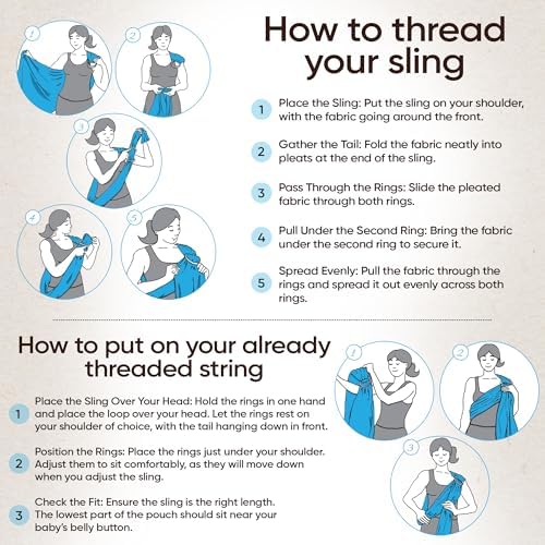 Ring Sling Carrier for Baby