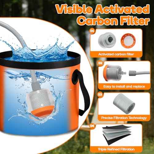 Portable Camping Shower Kit