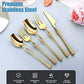 20 Piece Gold Silverware Set for 4 (20 Count)