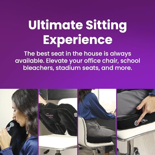 Evolution Cushion Portable & Lightweight Inflatable Seat Cushion