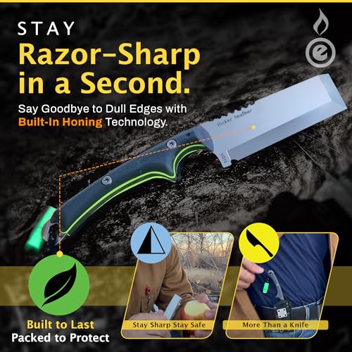 Flicker Feather Knife Wise Owl GLOW