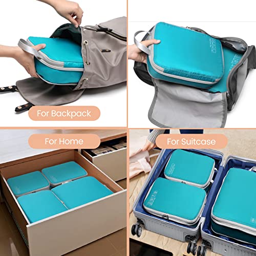 Compression Packing Cubes for Travel (4 Count)