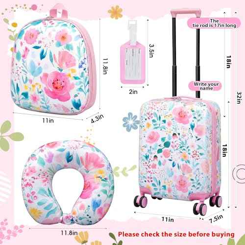 4 Pcs Kids Luggage Set (4 Count)