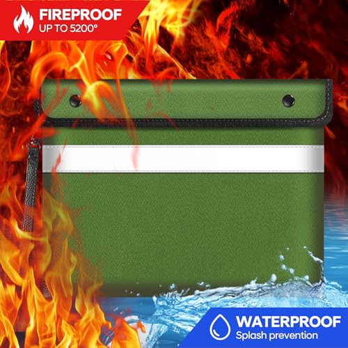 Fireproof Bag Dual Reflective Strips