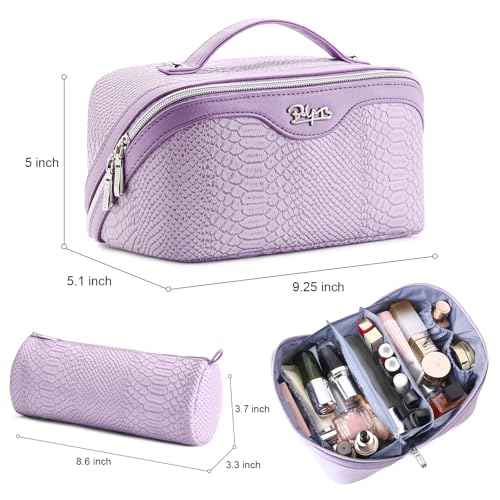 Travel Makeup Bags for Women (3 Count)