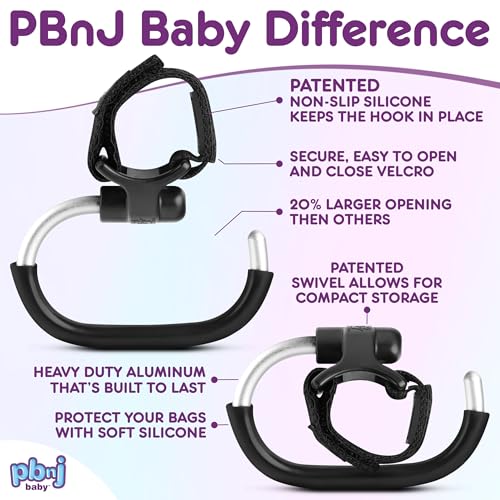Foldable Stroller Hooks (2 Count)