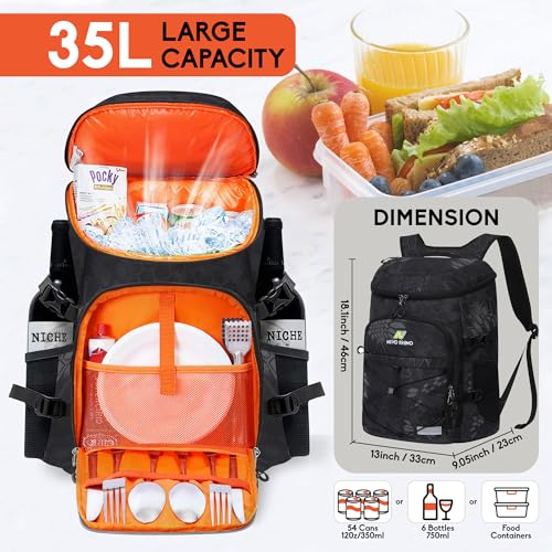 Backpack Coolers Insulated Leak Proof 36 (54 Count)